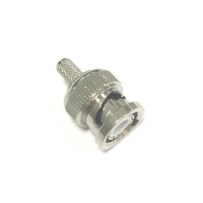 RS PRO, Plug Cable Mount BNC Connector, 50Ω, Straight Body