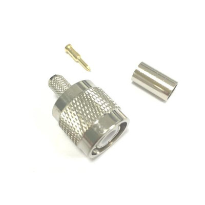 RS PRO, Plug Cable Mount TNC Connector, 50Ω, Straight Body