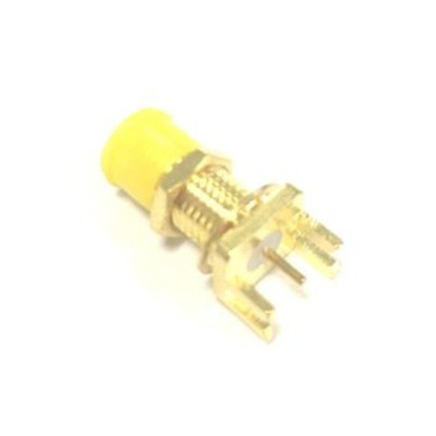 RS PRO, jack Edge Mount SMA Connector, 50Ω, Solder Termination, Straight Body
