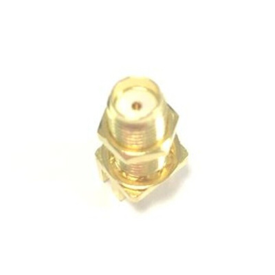 RS PRO, jack Edge Mount SMA Connector, 50Ω, Solder Termination, Straight Body