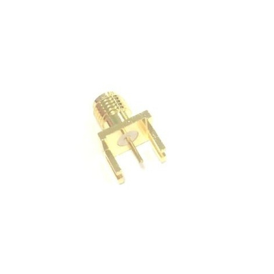 RS PRO, jack Edge Mount SMA Connector, 50Ω, Solder Termination, Straight Body