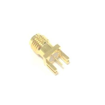 RS PRO, jack Edge Mount SMA Connector, 50Ω, Solder Termination, Straight Body