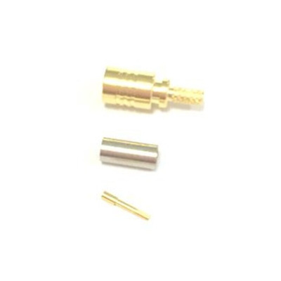 RS PRO, jack Cable Mount SMB Connector, 50Ω, Crimp Termination, Straight Body