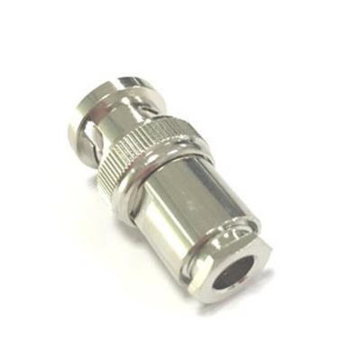 RS PRO, Plug Cable Mount BNC Connector, 50Ω, Clamp Termination, Straight Body