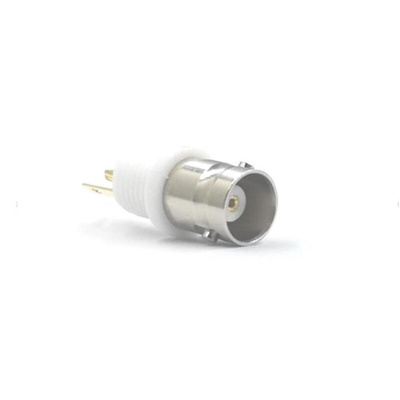 RS PRO, jack Panel Mount BNC Connector, 50Ω, Vertical Body