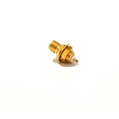 RS PRO, jack PCB Mount SMA Connector, 50Ω, Solder Termination, Straight Body