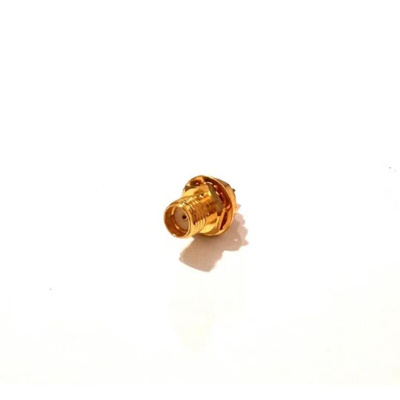 RS PRO, jack PCB Mount SMA Connector, 50Ω, Solder Termination, Straight Body