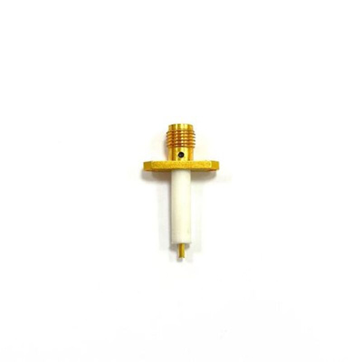 RS PRO, jack Flange Mount SMA Connector, 50Ω, Solder Termination, Straight Body