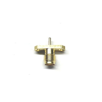RS PRO, jack Flange Mount SMA Connector, 50Ω, Solder Termination, Straight Body