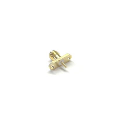 RS PRO, jack Flange Mount SMA Connector, 50Ω, Solder Termination, Straight Body