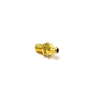 RS PRO, jack Cable Mount SMA Connector, 50Ω, Crimp Termination, Straight Body