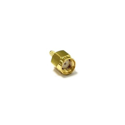 RS PRO, Plug Cable Mount SMA Connector, 50Ω, Crimp Termination, Straight Body