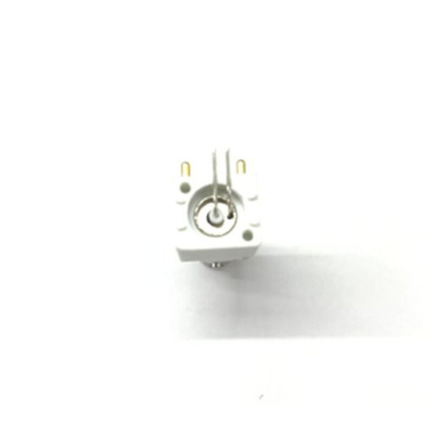 RS PRO, jack PCB Mount BNC Connector, 75Ω, Through Hole Termination, Right Angle Body