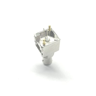 RS PRO, jack PCB Mount BNC Connector, 50Ω, Through Hole Termination, Straight Body