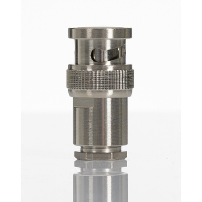RS PRO, Plug Cable Mount BNC Connector, 75Ω, Clamp Termination, Straight Body