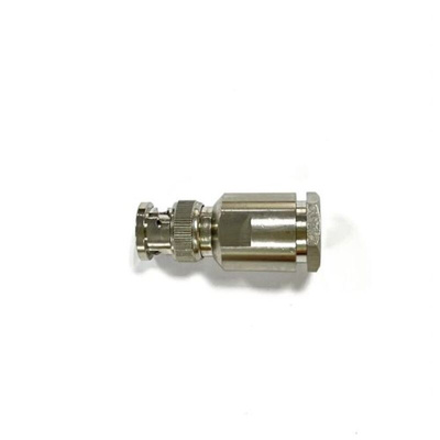 RS PRO, Plug Cable Mount BNC Connector, 50Ω, Clamp, Solder Termination, Straight Body