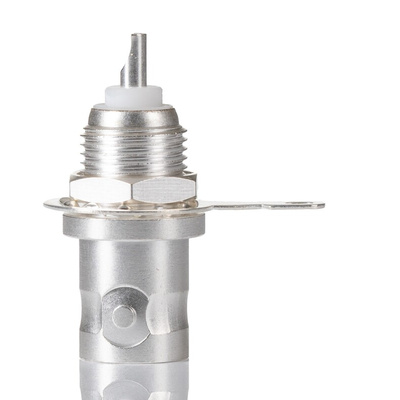 RS PRO, jack Panel Mount BNC Connector, 50Ω, Solder Termination, Straight Body