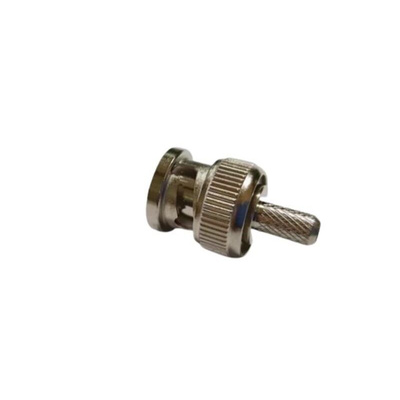 RS PRO, Plug Cable Mount BNC Connector, 50Ω, Crimp Termination, Straight Body