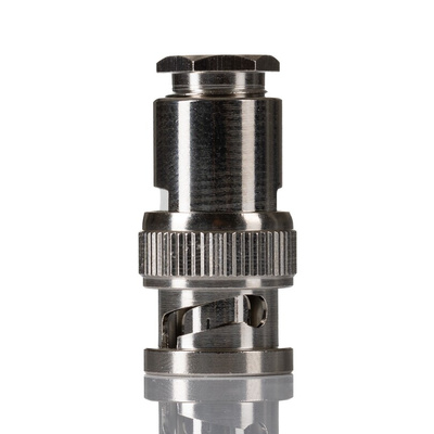 RS PRO, Plug Cable Mount BNC Connector, 50Ω, Clamp Termination, Straight Body