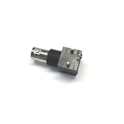 RS PRO, jack PCB Mount BNC Connector, 75Ω, Through Hole Termination, Right Angle Body