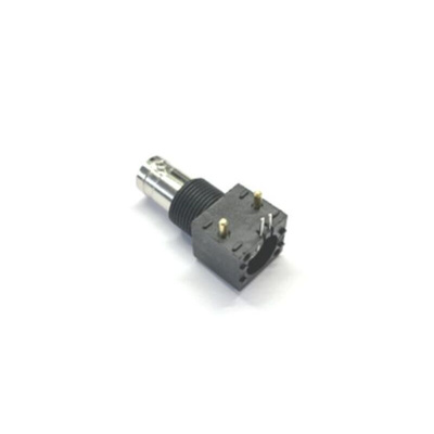 RS PRO, jack PCB Mount BNC Connector, 75Ω, Through Hole Termination, Right Angle Body