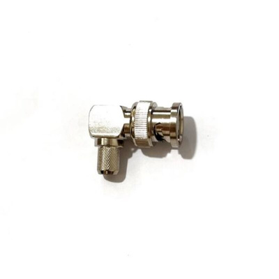 RS PRO, Plug Cable Mount BNC Connector, 75Ω, Crimp Termination, Right Angle Body