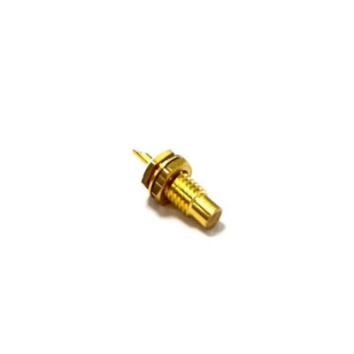 RS PRO, Plug Panel Mount SMC Connector, 50Ω, Solder Termination, Straight Body