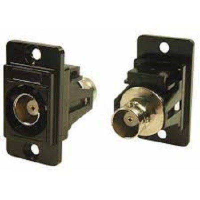 RS PRO, jack Panel Mount BNC Connector, 50Ω, Cable Termination, Straight Body