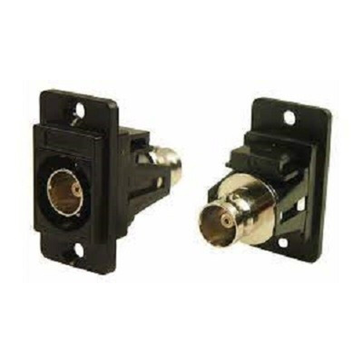 RS PRO, jack Panel Mount BNC Connector, 75Ω, Cable Termination, Straight Body