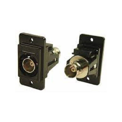 RS PRO, jack Panel Mount BNC Connector, 75Ω, Cable Termination, Straight Body
