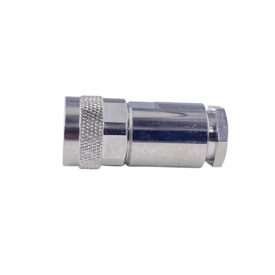 RS PRO, Plug Cable Mount N Connector, 50Ω, Clamp Termination, Straight Body
