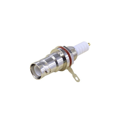 RS PRO, Plug Panel Mount SHV Connector, Solder Termination, Straight Body