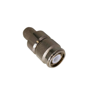 RS PRO, Plug Cable Mount TNC Connector, 50Ω, Crimp Termination, Straight Body