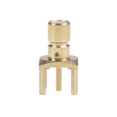 Radiall, Plug Through Hole SMB Connector, 50Ω, Solder Termination, Straight Body