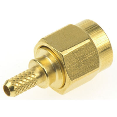 Radiall Straight 50Ω Cable Mount SMA Connector, Crimp Termination RG188, RG316