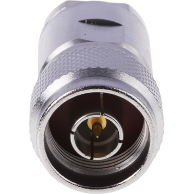 Radiall, Plug Cable Mount N Connector, 50Ω, Clamp Termination, Straight Body