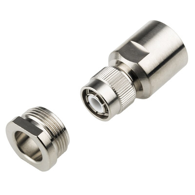 Radiall, Plug Cable Mount TNC Connector, 50Ω, Clamp Termination, Straight Body