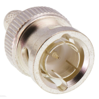 TE Connectivity, Plug Cable Mount BNC Connector, 75Ω, Crimp Termination, Straight Body