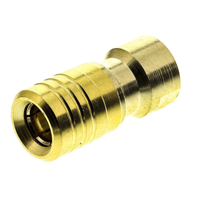 TE Connectivity, Plug Cable Mount SMB Connector, 50Ω, Crimp Termination, Straight Body