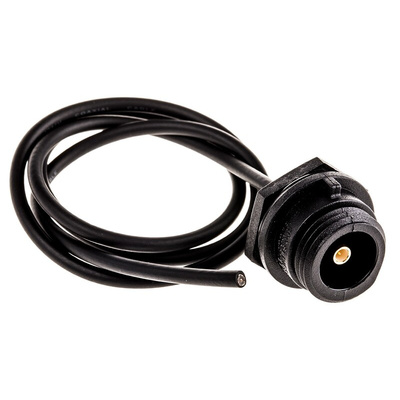 Bulgin, jack Panel Mount SMB Connector, Pre-Wired Termination