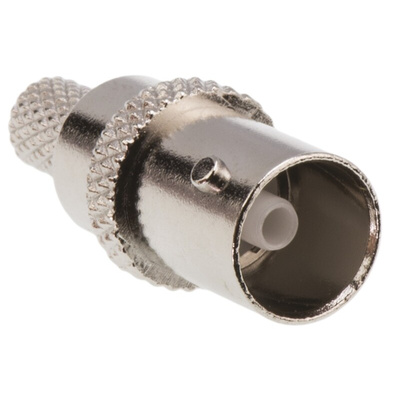 TE Connectivity, jack Cable Mount BNC Connector, 75Ω, Crimp Termination, Straight Body