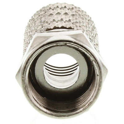 TE Connectivity, Plug Cable Mount F Connector, 75Ω, Twist On Termination, Straight Body