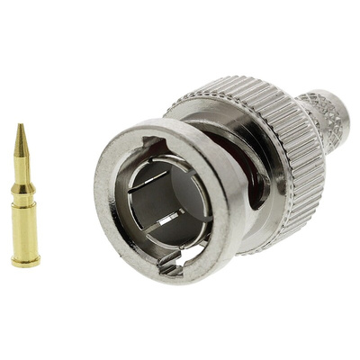Amphenol RF, Plug Cable Mount BNC Connector, 75Ω, Crimp Termination, Straight Body