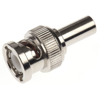 Amphenol, Plug Cable Mount BNC Connector, 50Ω, Crimp Termination, Straight Body