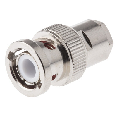 Amphenol, Plug Cable Mount BNC Connector, 50Ω, Clamp Termination, Straight Body