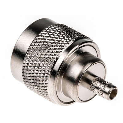 Amphenol RF, Plug Cable Mount N Connector, 50Ω, Crimp Termination, Straight Body