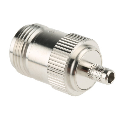 Amphenol, jack Cable Mount N Connector, 50Ω, Crimp Termination, Straight Body