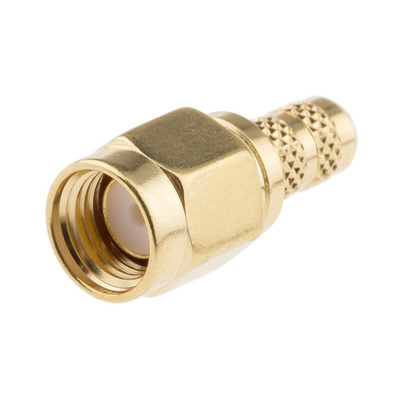 Amphenol, Plug Cable Mount SMA Connector, 50Ω, Crimp Termination, Straight Body