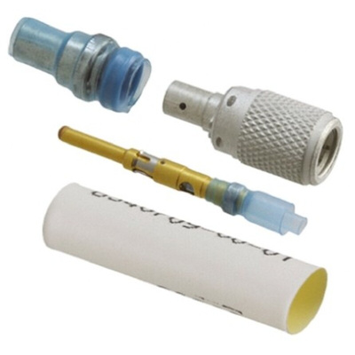 TE Connectivity, Plug Cable Mount Triax Connector, Solder Termination, Straight Body