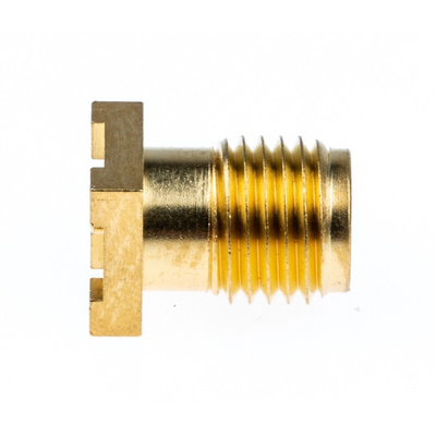 Molex SMA Series, jack Surface Mount SMA Connector, 50Ω, Solder Termination, Straight Body